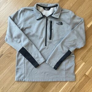 The North Face Canyonlands Half Zip Pullover Grey Jacket Sweatshirt Men’s Med